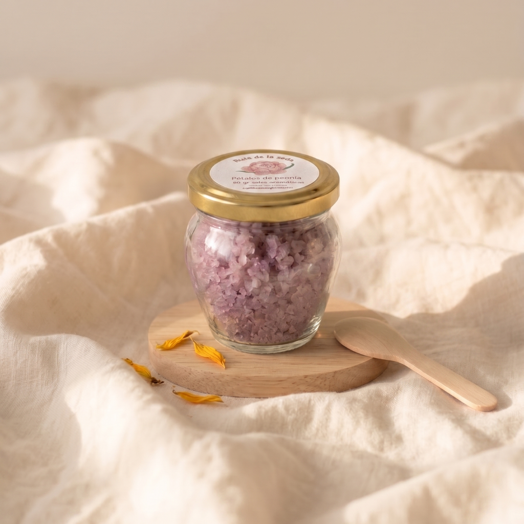 Sales aromáticas de peonía