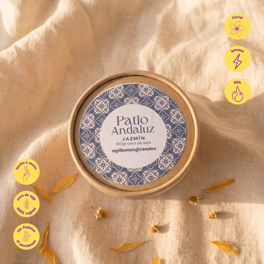 Wax melts de jazmín "Patio Andaluz"