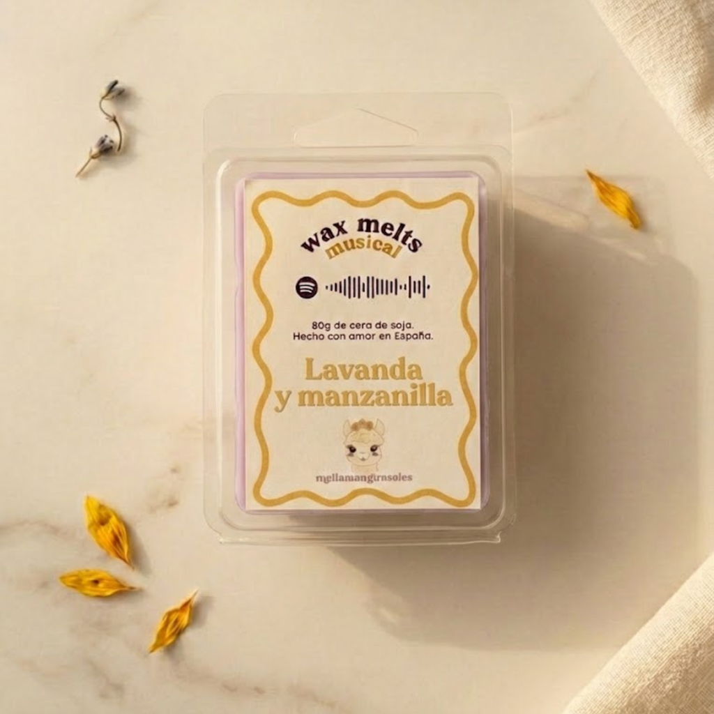 Wax melt musical - Lavanda y Manzanilla