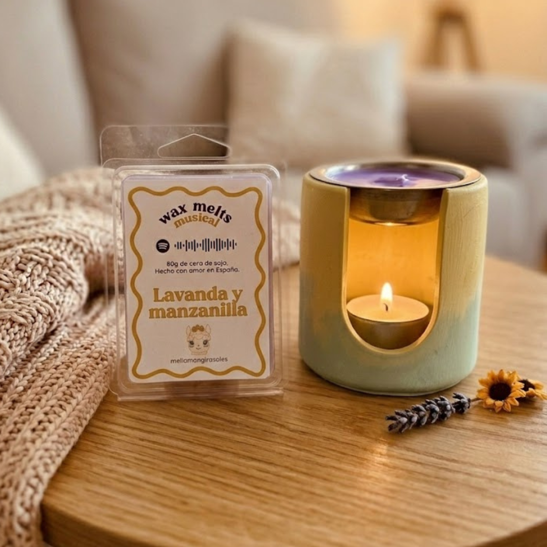 Wax melt musical Lavanda y Manzanilla