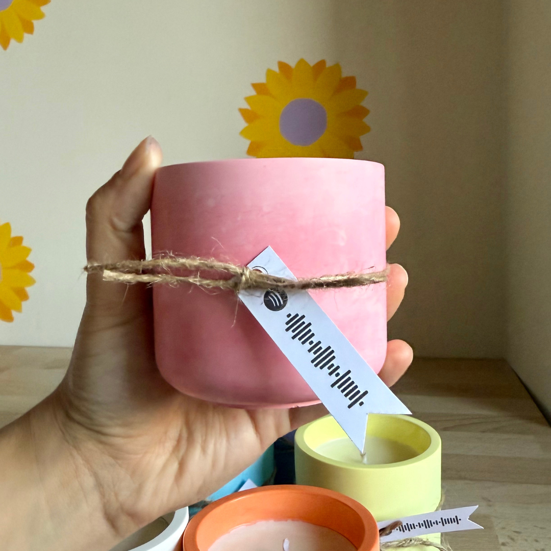 vela musical personalizada