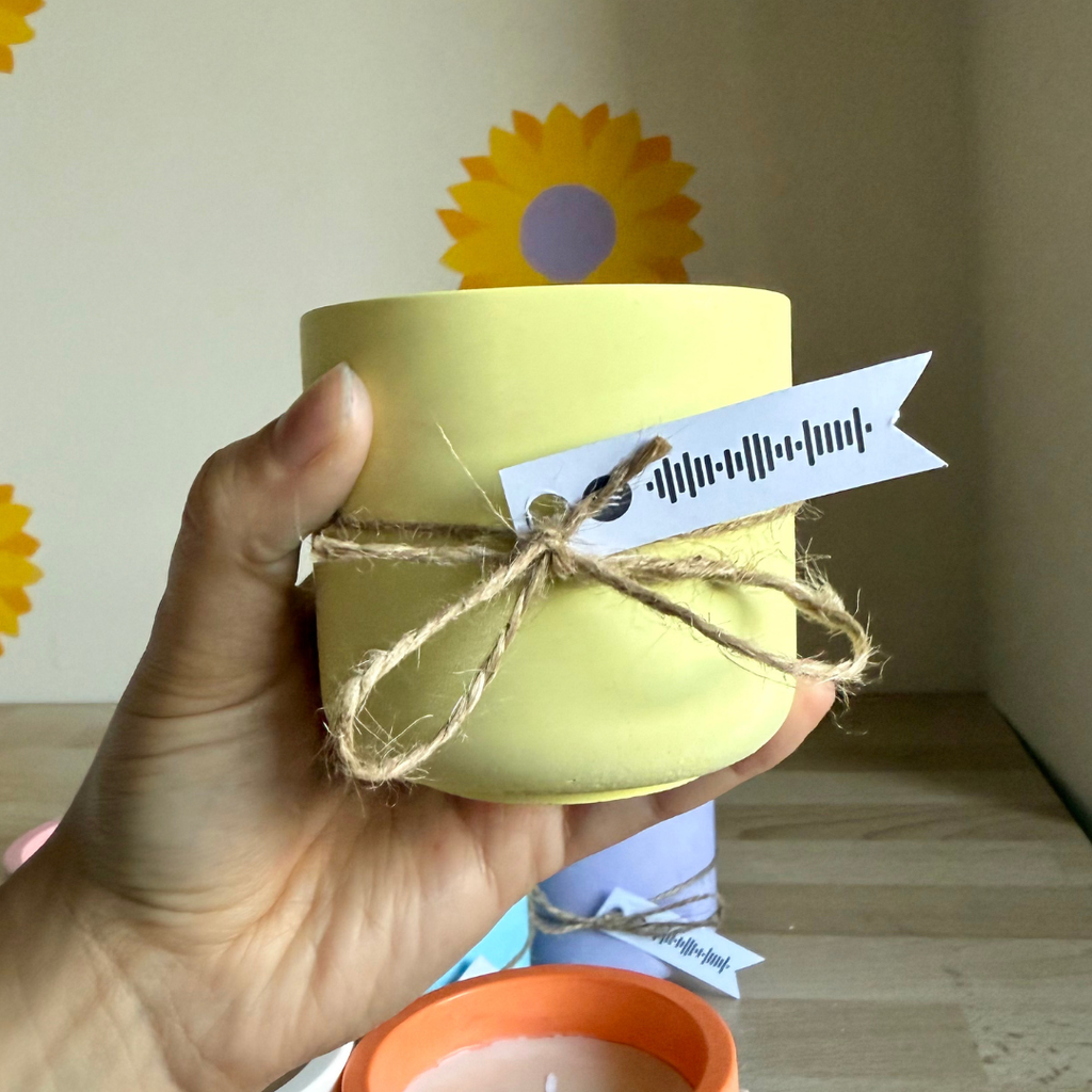 vela musical personalizada