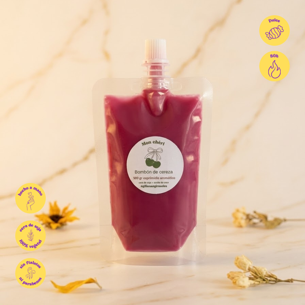 Wax Melt Exprimible "Mon Chéri" 🍒