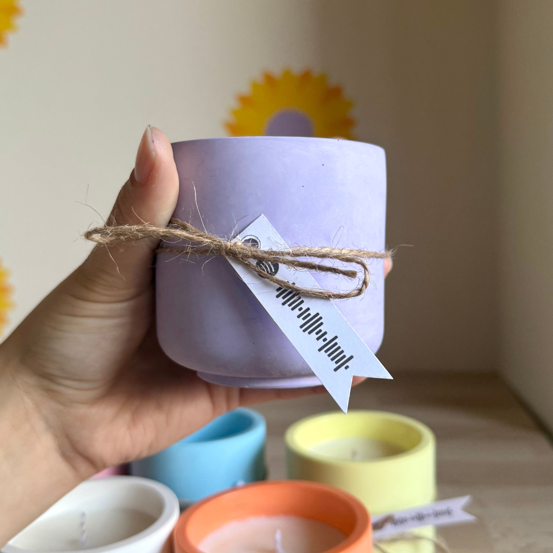 vela musical personalizada