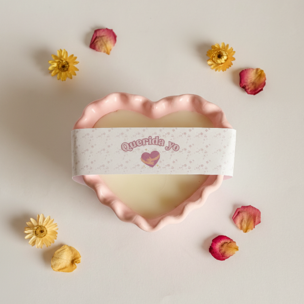 Vela "Querida YO" 🌸 Flor de Cerezo