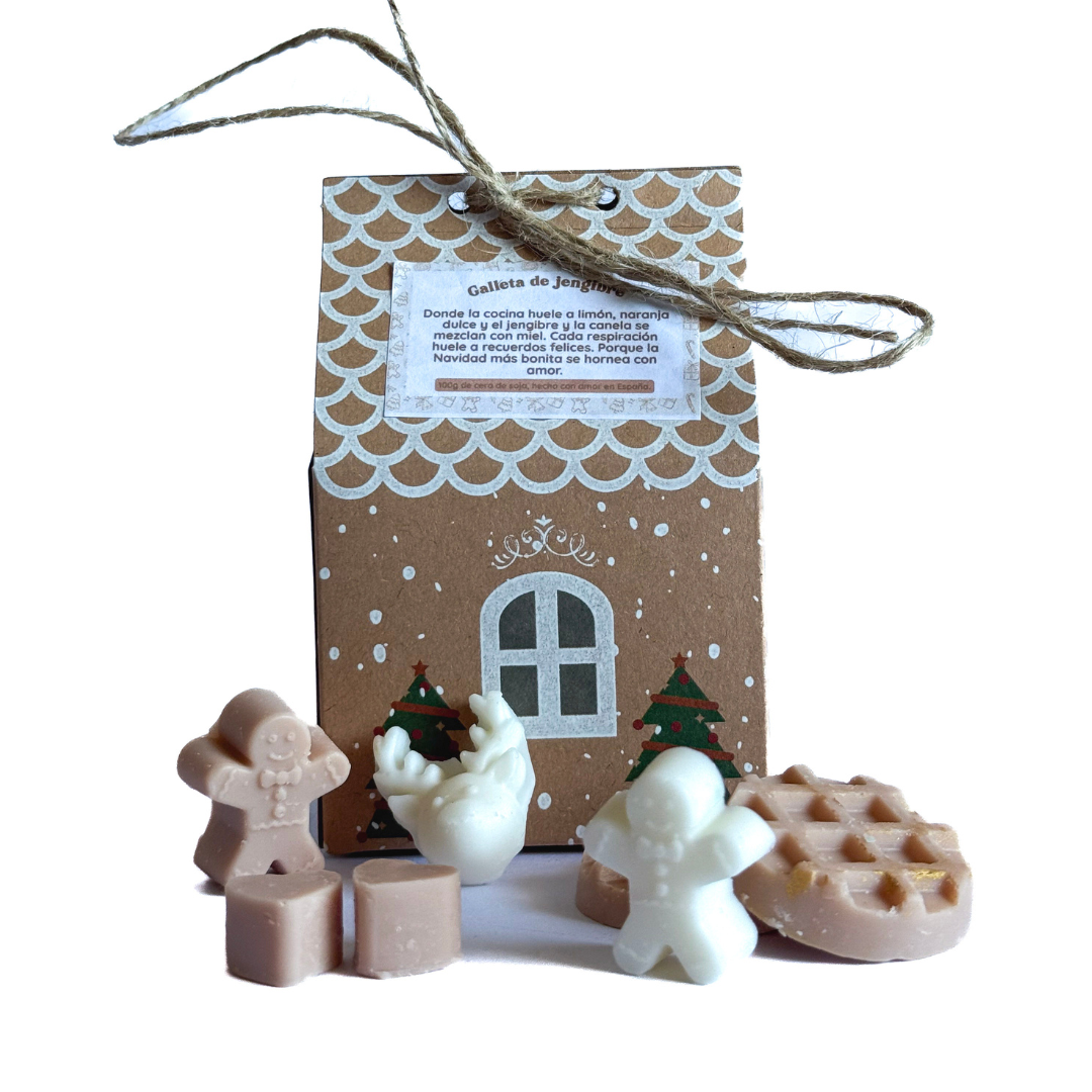 Wax melt muñeco de jengibre