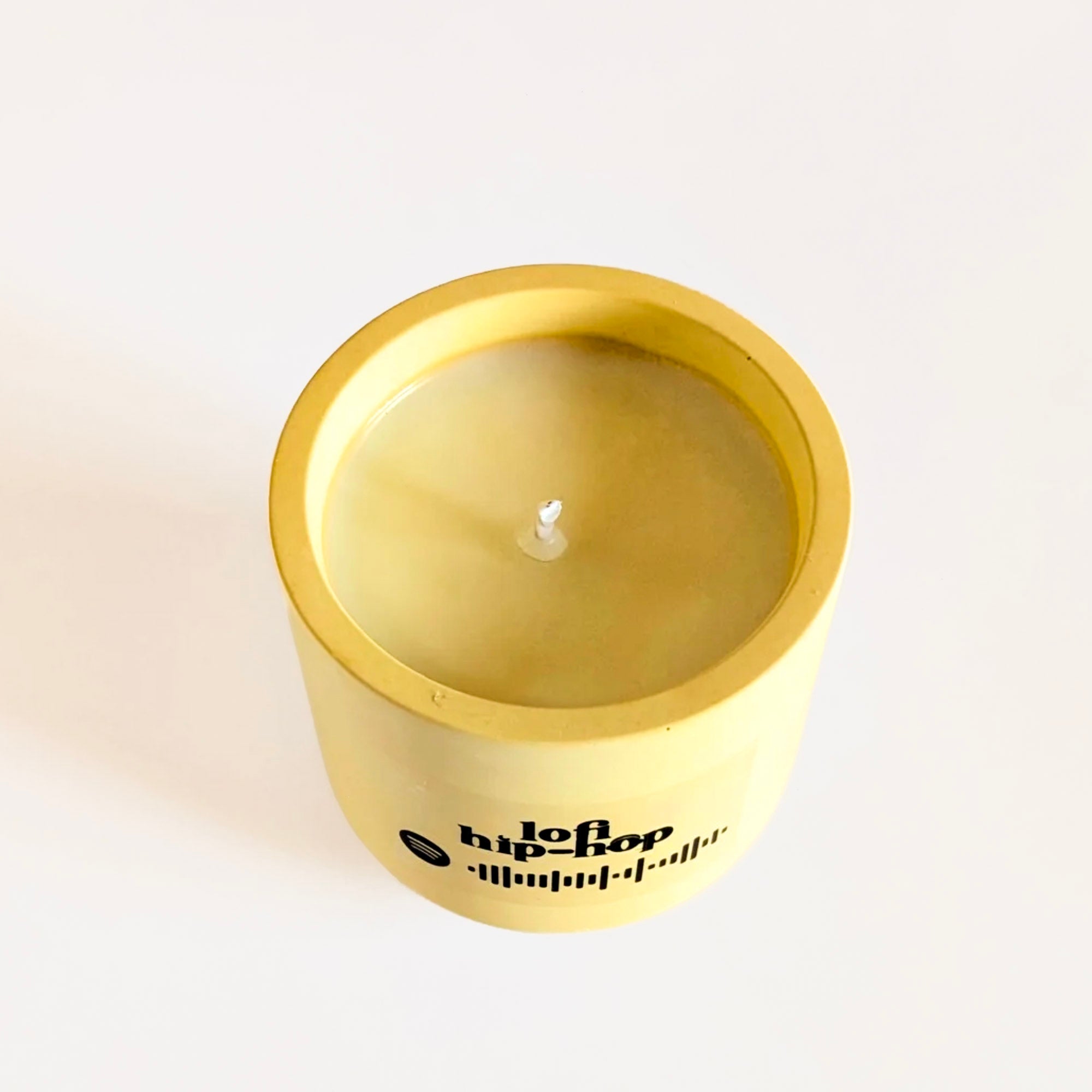 Vela musical de caramel toffee