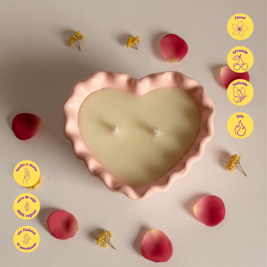 Vela "Querida YO" 🌸 Flor de Cerezo