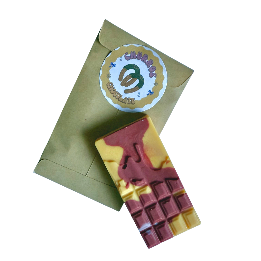 Tableta de cera churros con chocolate